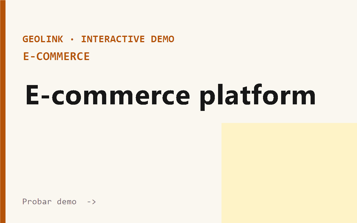 E-commerce platform
